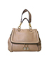 Foldover Heritage Miss Sicily Bag, front view